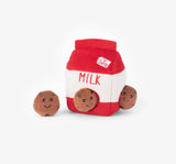 Holiday Burrow Santa’s Milk & Cookies Toy By Zippy Paws
