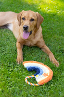 Rainbow Rope Plush Dog Toy By House Of Paws