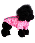 Rainstorm Pink Camouflage Print Dog Jacket By Urban Pup