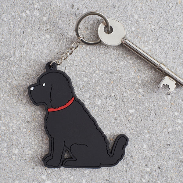 Black Cockapoo Dog Keyring By Sweet William