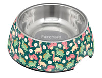 Dinosaur Land Easy Feeder Pet Bowl By FuzzYard