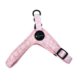 Dotty For You Blush Pink Dog Step In Harness  By The Luna Co