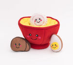 Zippy Burrow Ramen Bowl Toy By Zippy Paws