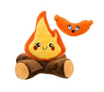 Camping Pups Camp Fire Hidden Dog Toy By Hugsmart