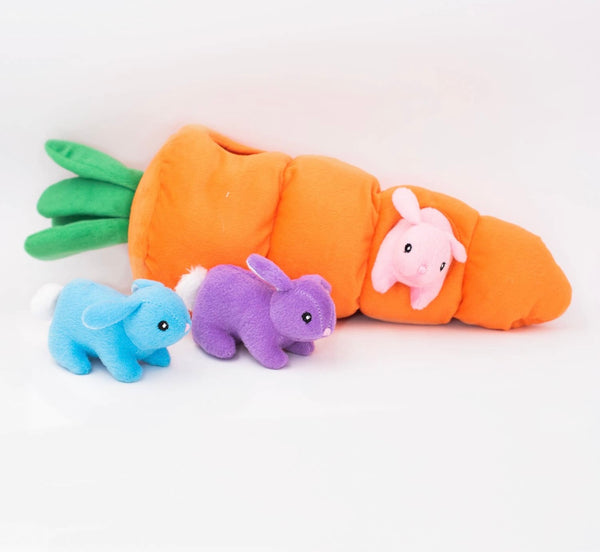 PRE ORDER Zippy Burrow Easter Carrot Toy By Zippy Paws