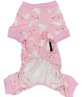 Pink Swan Dog Pyjamas By Parisian Pet