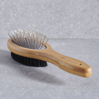 Bamboo Double Sided Dog Brush By Sweet William