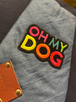 Oh My Dog Denim Dog Bandana By The Distinguished Dog Company