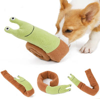 Snail Roll Up Snuffle Feeding Toy By Injoya