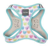 Candy Hearts Step In Dog Harness By Fuzzyard