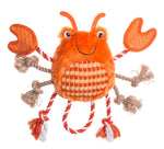 Under The Sea Crab Dog Toy By House Of Paws