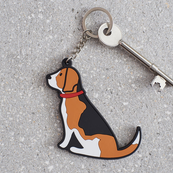 Beagle Dog Keyring By Sweet William