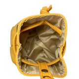 Yellow Luxury Dog Treat Pouch Bag By The Luna Co