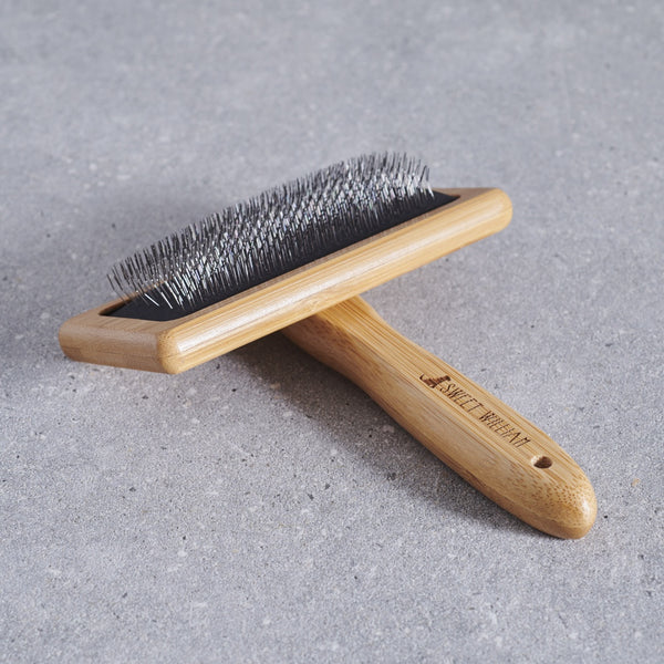 Bamboo Slicker Dog Brush By Sweet William