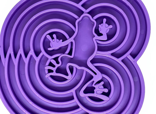 Purple Water Frog Design ETray By Soda Pup
