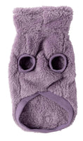 Lilac Purple Teddy Turtle Neck Sweater By FuzzYard