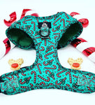 Candy Cane Cutie Dog Harness By The Spotty Hound