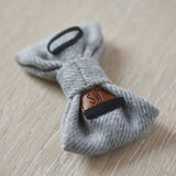Grey Tweed Dog Bow Tie By Sweet William