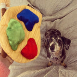 Puppy's Paint Palette Dog Toy by P.L.A.Y