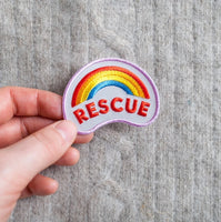 Pink Rescue Merit Iron On Patch By Scout’s Honour