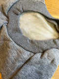 Mid Grey Cosy Dog Hoodie