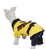 L Halloween Western Cowboy Dog Costume