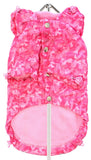 Rainstorm Pink Camouflage Print Dog Jacket By Urban Pup