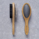 Bamboo Double Sided Dog Brush By Sweet William