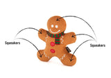 Christmas Gingerbread Man Dog Toy By P.L.A.Y