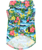 Hawaiian Summer Dog Shirt By Parisian Pet