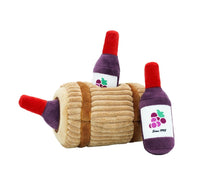 Wine Barrel Hide & Seek Dog Toy By Hugsmart