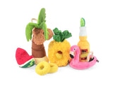 Tropical Paradise Flamingo Float Dog Toy By P.L.A.Y