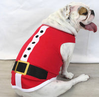 Father Christmas Dog T-Shirt By Parisian Pet