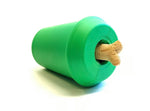 Coffee Cup Green Treat Dispenser Chew Toy By SodaPup