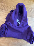 Royal Purple Cosy Dog Hoodie