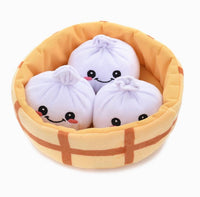 Dim Sum Soup Dumplings Hide & Seek Dog Toy By Hugsmart