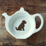 Chocolate Cockapoo Tea Bag Dish By Sweet William