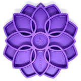 Purple Mandala Design eTray Enrichment Tray for Dogs By Soda Pup