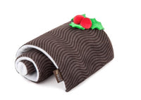 Christmas Yule Log Dog Toy By P.L.A.Y