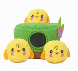 Hoppin’ Easter Chirpy Chicks Hide & Seek Dog Toy By Hugsmart