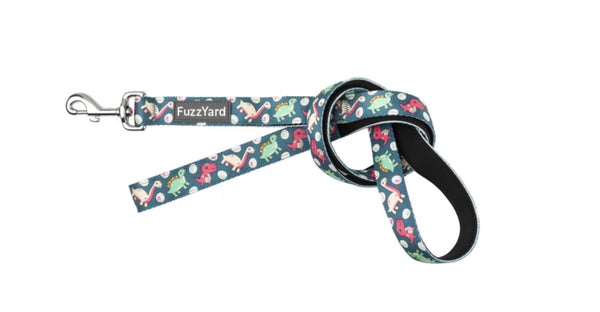 Dinosaur Land Dog Lead By FuzzYard