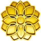 Yellow Mandala Design eTray Enrichment Tray for Dogs By Soda Pup