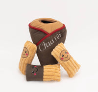 Zippy Burrow Churro Cone Toy By Zippy Paws
