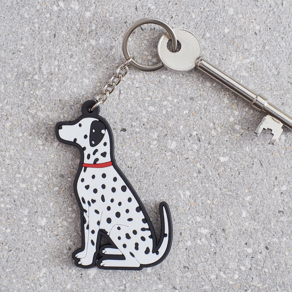 Dalmatian Dog Keyring By Sweet William