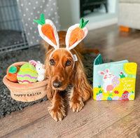 Hoppin’ Easter Storybook Hide & Seek Dog Toy By Hugsmart