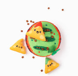 Fiesta Chewsday Nachos Hide & Seek Dog Toy By Hugsmart