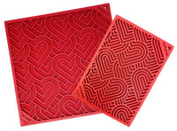 Heart Design Enrichment Lick Mat By SodaPup