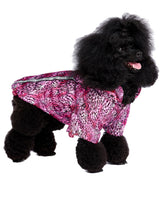 Rainstorm Pink Leopard Animal Print Dog Jacket By Urban Pup