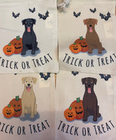 Halloween Trick Or Treat Dog Keepsake Bag By Hoobynoo