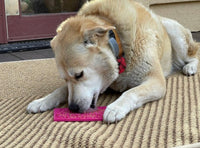 Pink Flower Design Enrichment Small Lick Mat By SodaPup